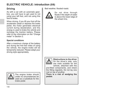 2020-2021 Renault Kangoo Z.E. Owner's Manual | English