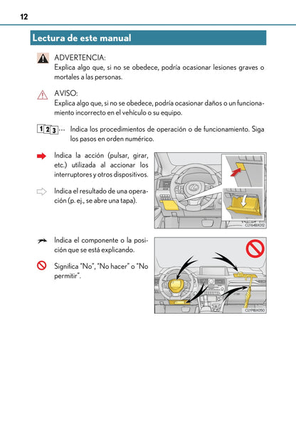 2015-2019 Lexus RX 450h Manuel du propriétaire | Espagnol