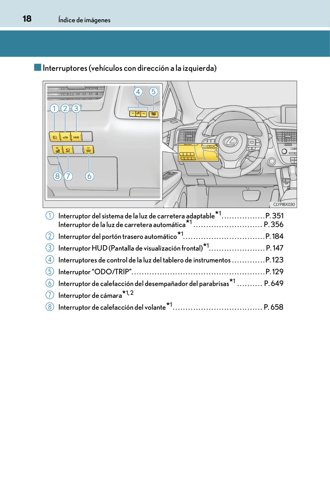 2015-2019 Lexus RX 450h Manuel du propriétaire | Espagnol