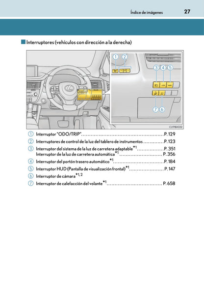 2015-2019 Lexus RX 450h Manuel du propriétaire | Espagnol