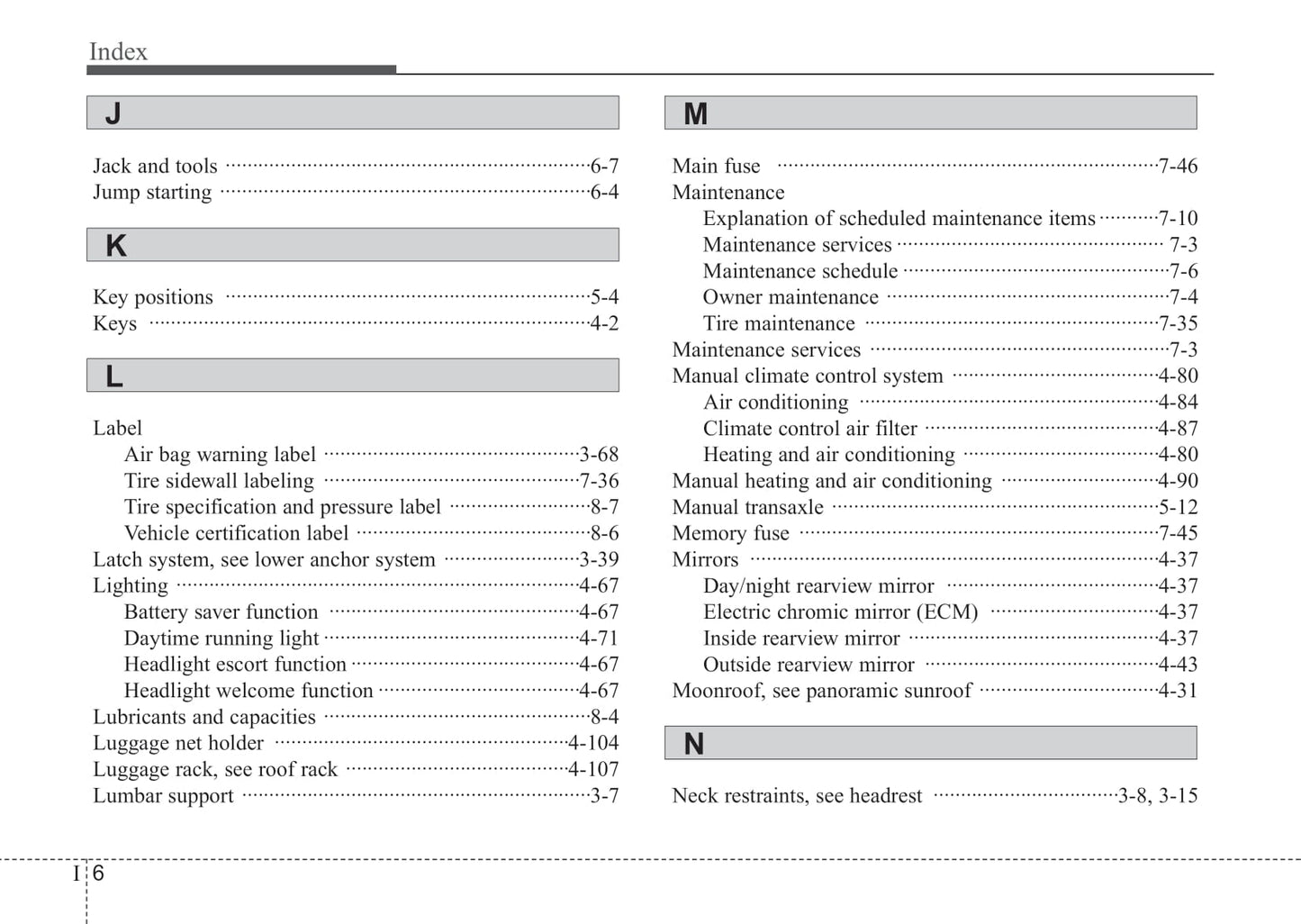 2012 Kia Sportage Owner's Manual | English