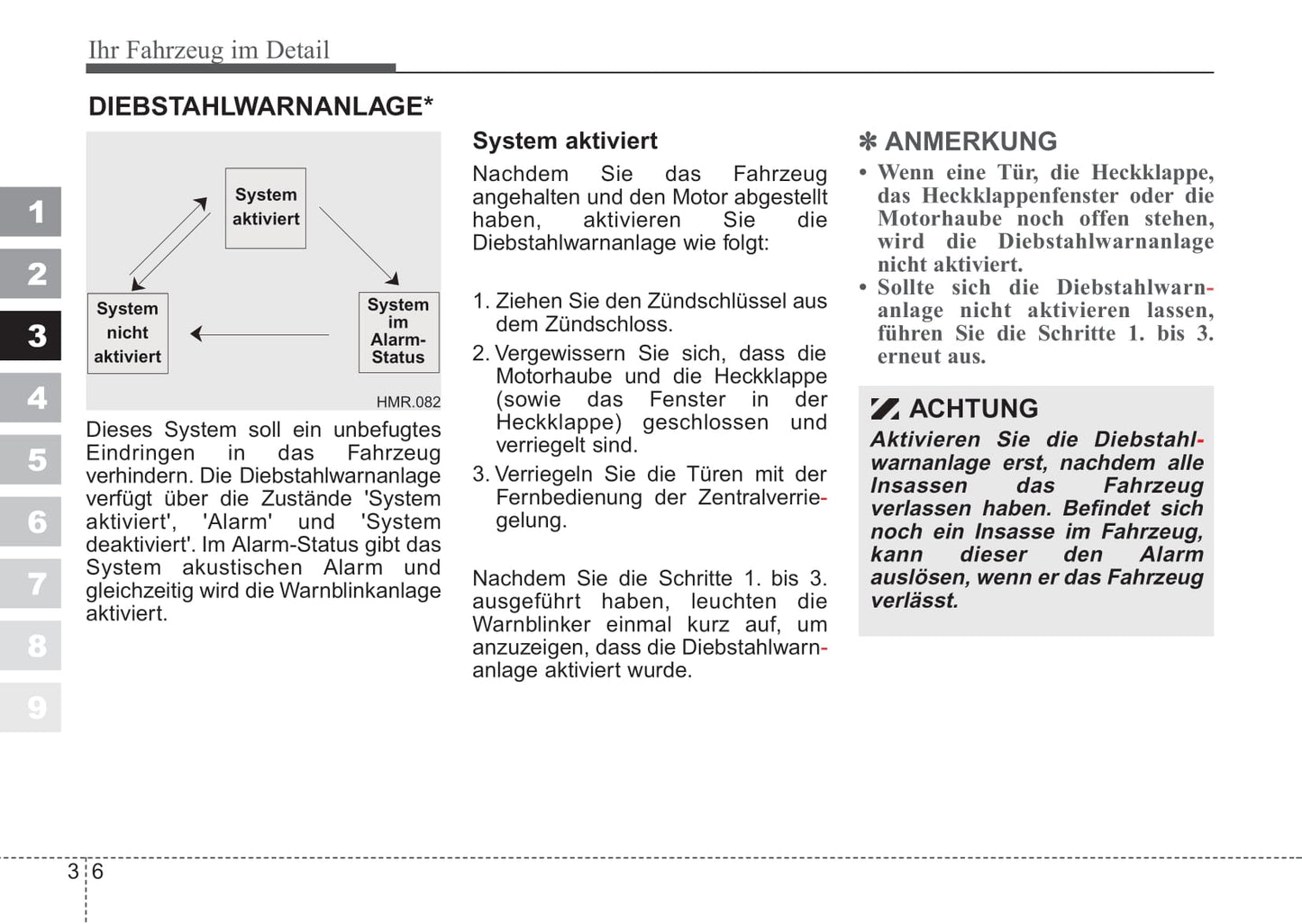 2006-2007 Kia Sportage Owner's Manual | German