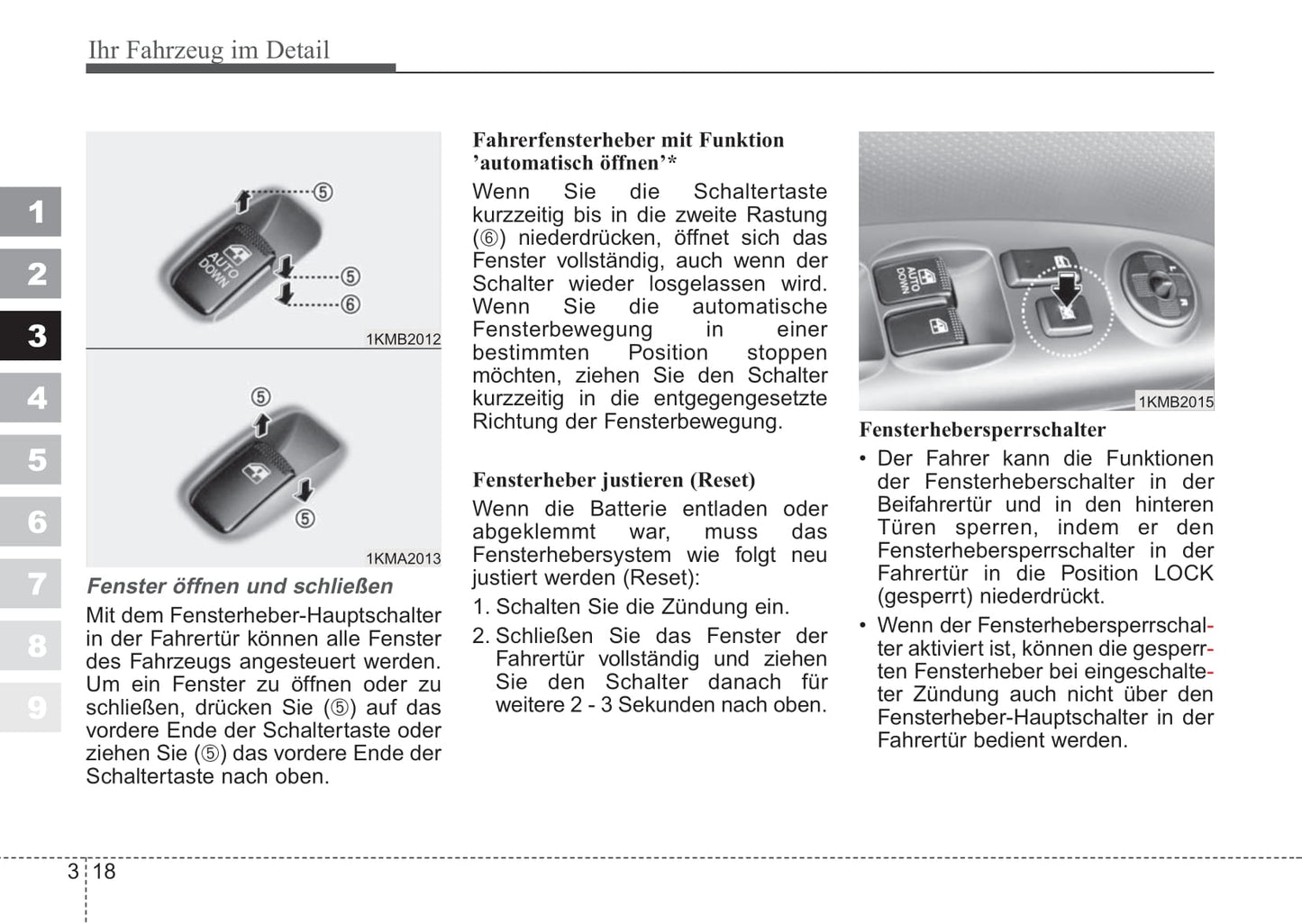 2006-2007 Kia Sportage Owner's Manual | German