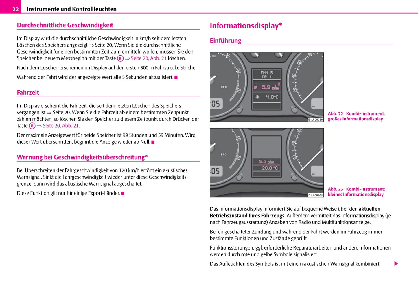 1997-2004 Skoda Octavia Bedienungsanleitung | Deutsch