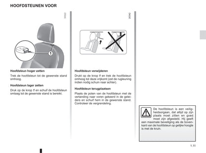 2013-2018 Dacia Duster Owner's Manual | Dutch