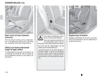 2013-2018 Dacia Duster Owner's Manual | Dutch