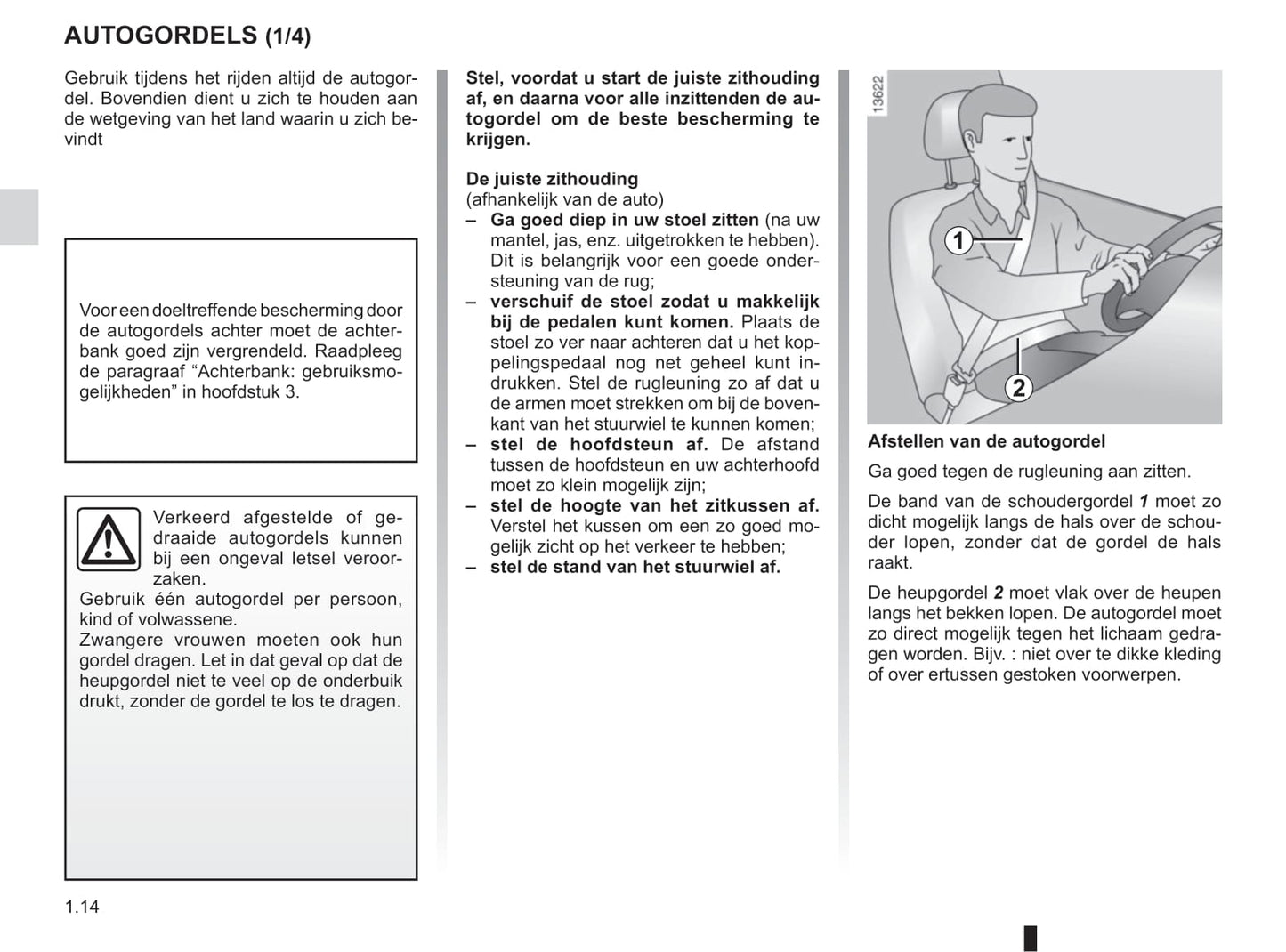 2013-2018 Dacia Duster Owner's Manual | Dutch