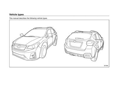 2017 Subaru Crosstrek Owner's Manual | English