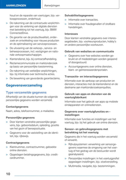 2020-2021 BMW X4 Owner's Manual | Dutch