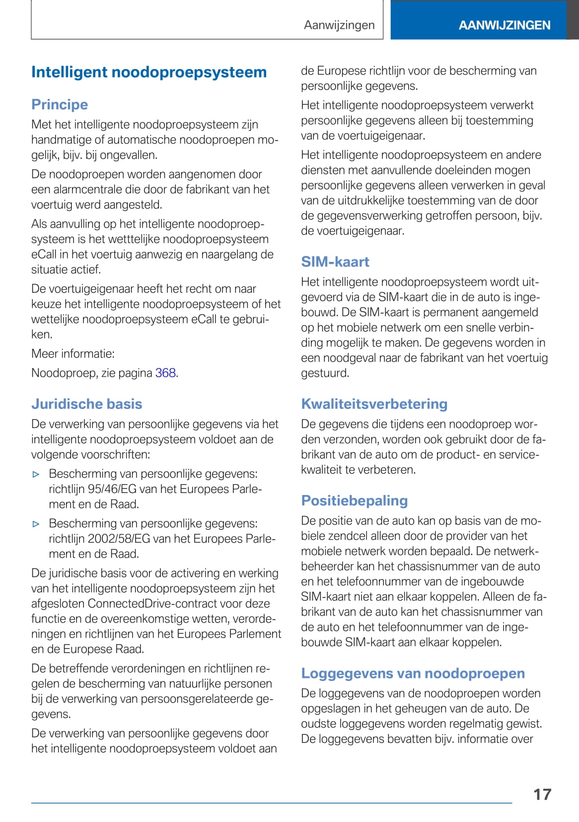 2020-2021 BMW X4 Owner's Manual | Dutch