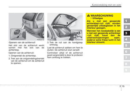 2007-2008 Kia Sportage Manuel du propriétaire | Néerlandais