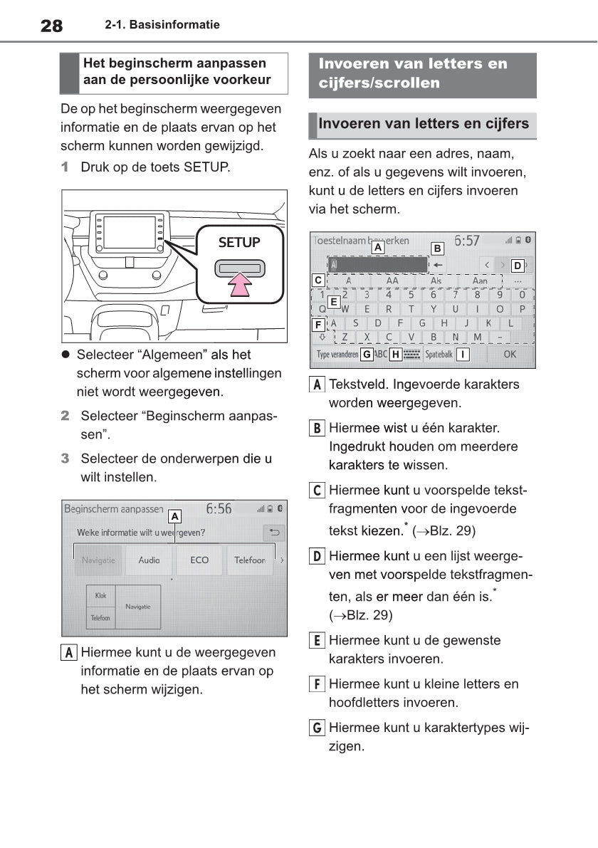 Toyota Touch Multimedia & Navigatiesysteem Handleiding 2019