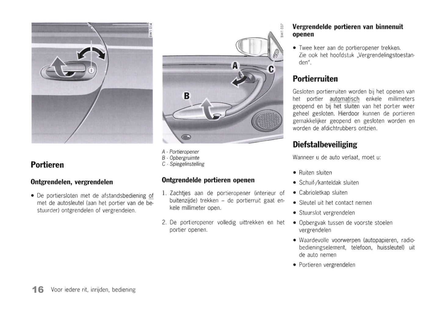 1997-2001 Porsche 911 Owner's Manual | Dutch