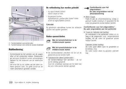 1997-2001 Porsche 911 Owner's Manual | Dutch