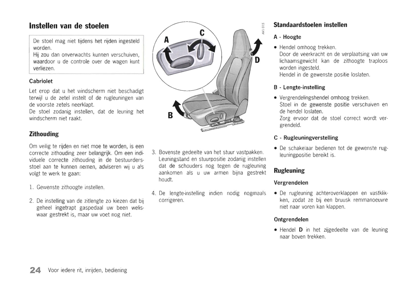 1997-2001 Porsche 911 Owner's Manual | Dutch