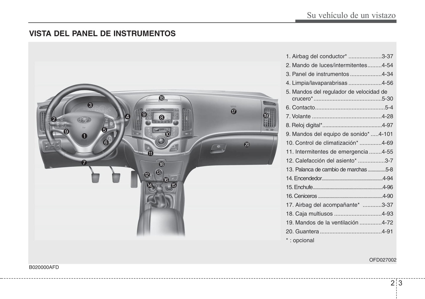 2007-2008 Hyundai i30 Gebruikershandleiding | Spaans