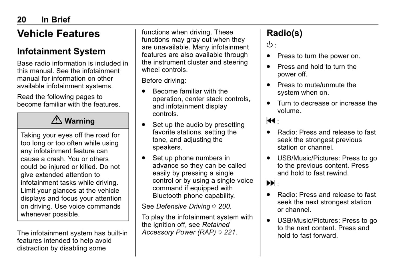 2018 Chevrolet Equinox Owner's Manual | English