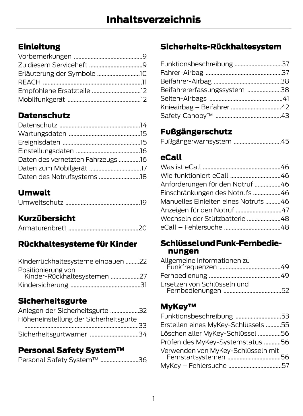 2021-2022 Ford Explorer Owner's Manual | German