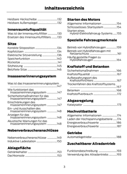 2021-2022 Ford Explorer Owner's Manual | German