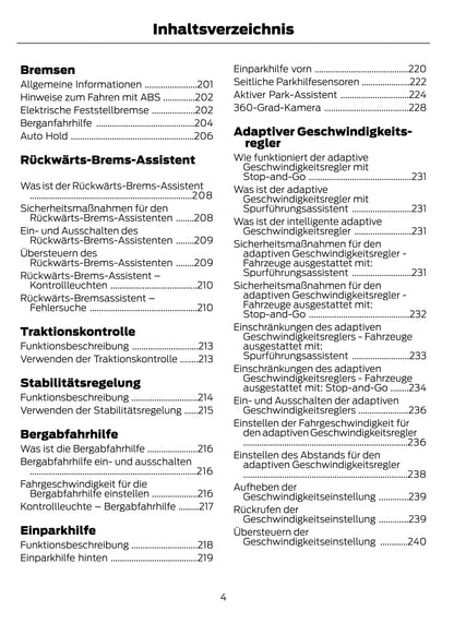 2021-2022 Ford Explorer Owner's Manual | German