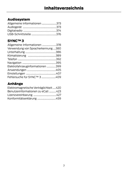 2021-2022 Ford Explorer Owner's Manual | German