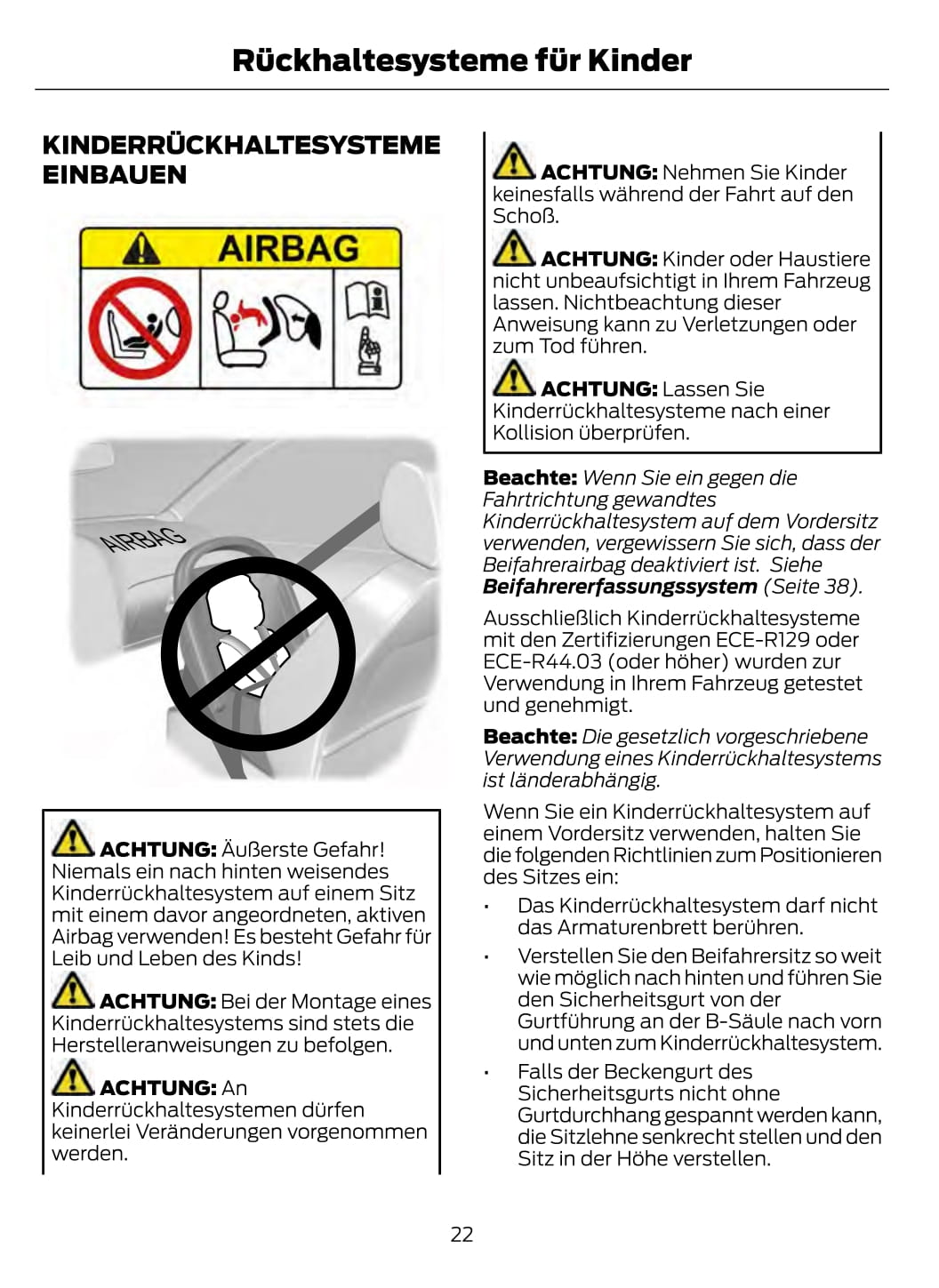 2021-2022 Ford Explorer Owner's Manual | German