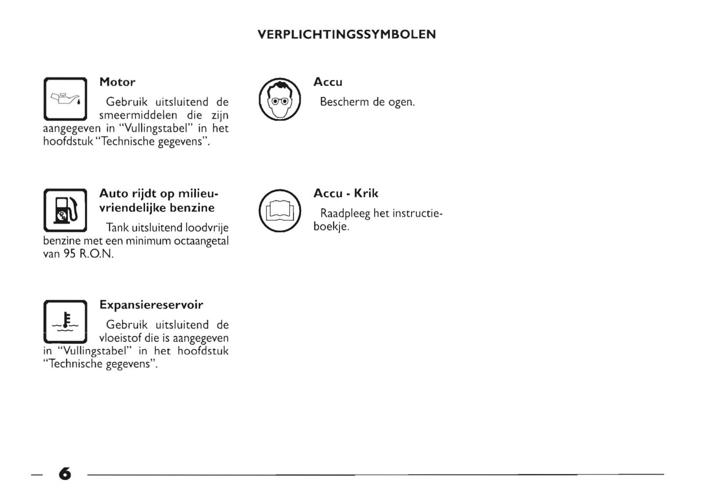 1999-2000 Fiat Seicento Gebruikershandleiding | Nederlands