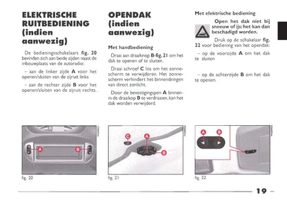 1999-2000 Fiat Seicento Gebruikershandleiding | Nederlands