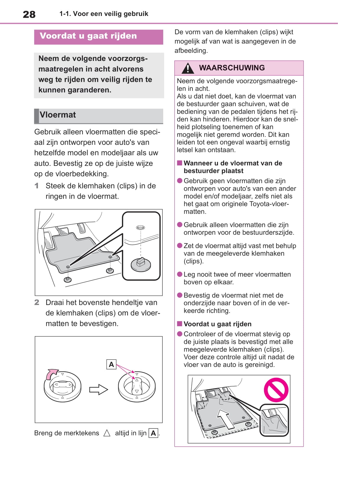 2019 Toyota Corolla Hybrid/Corolla Sedan Hybrid Owner's Manual | Dutch