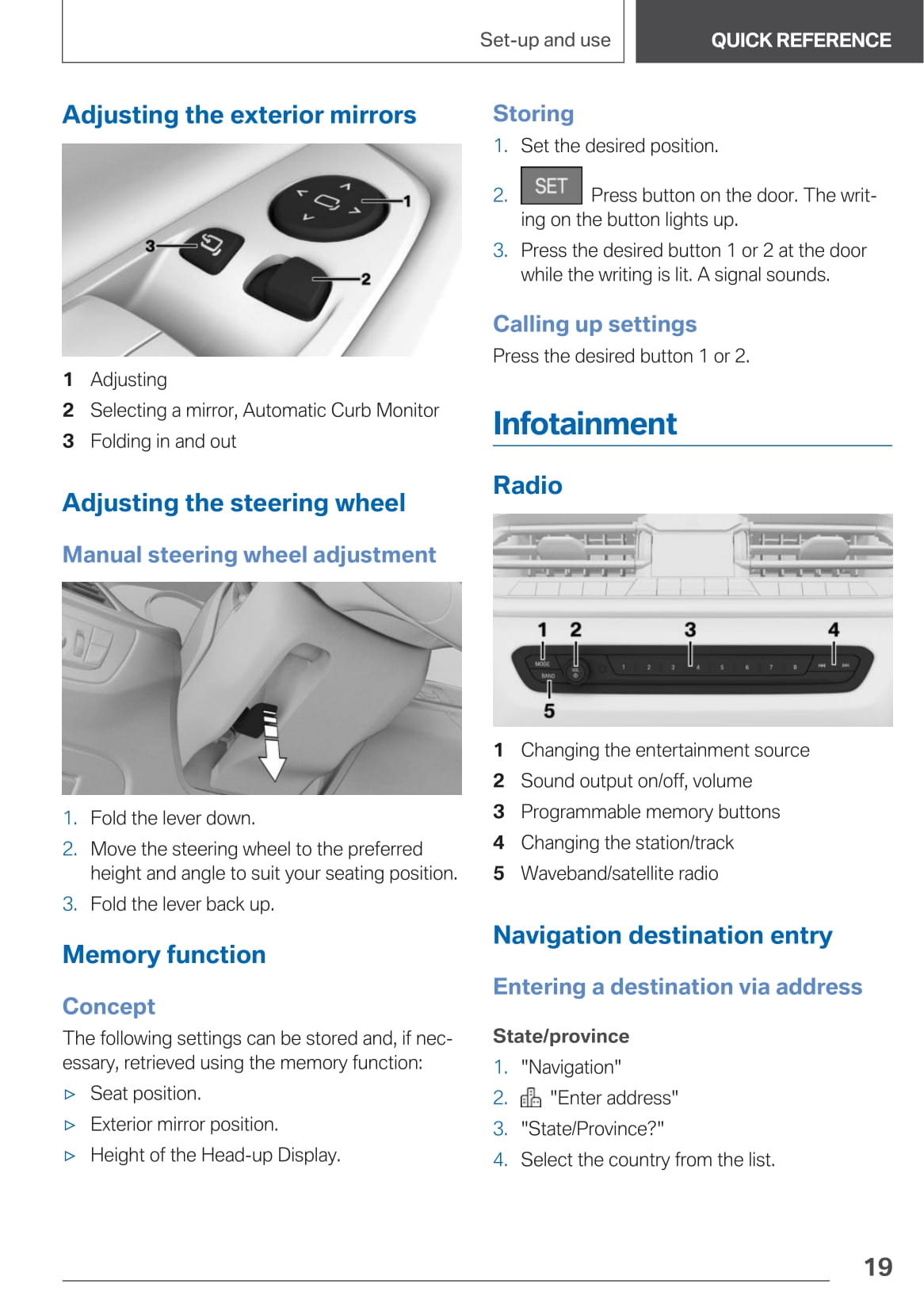 2019-2020 BMW 3 Series Owner's Manual | English