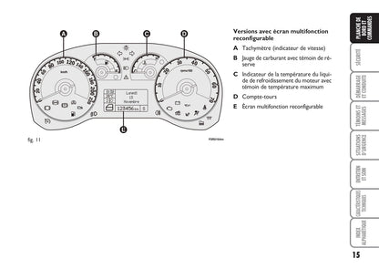 2013-2014 Fiat Linea Bedienungsanleitung | Französisch