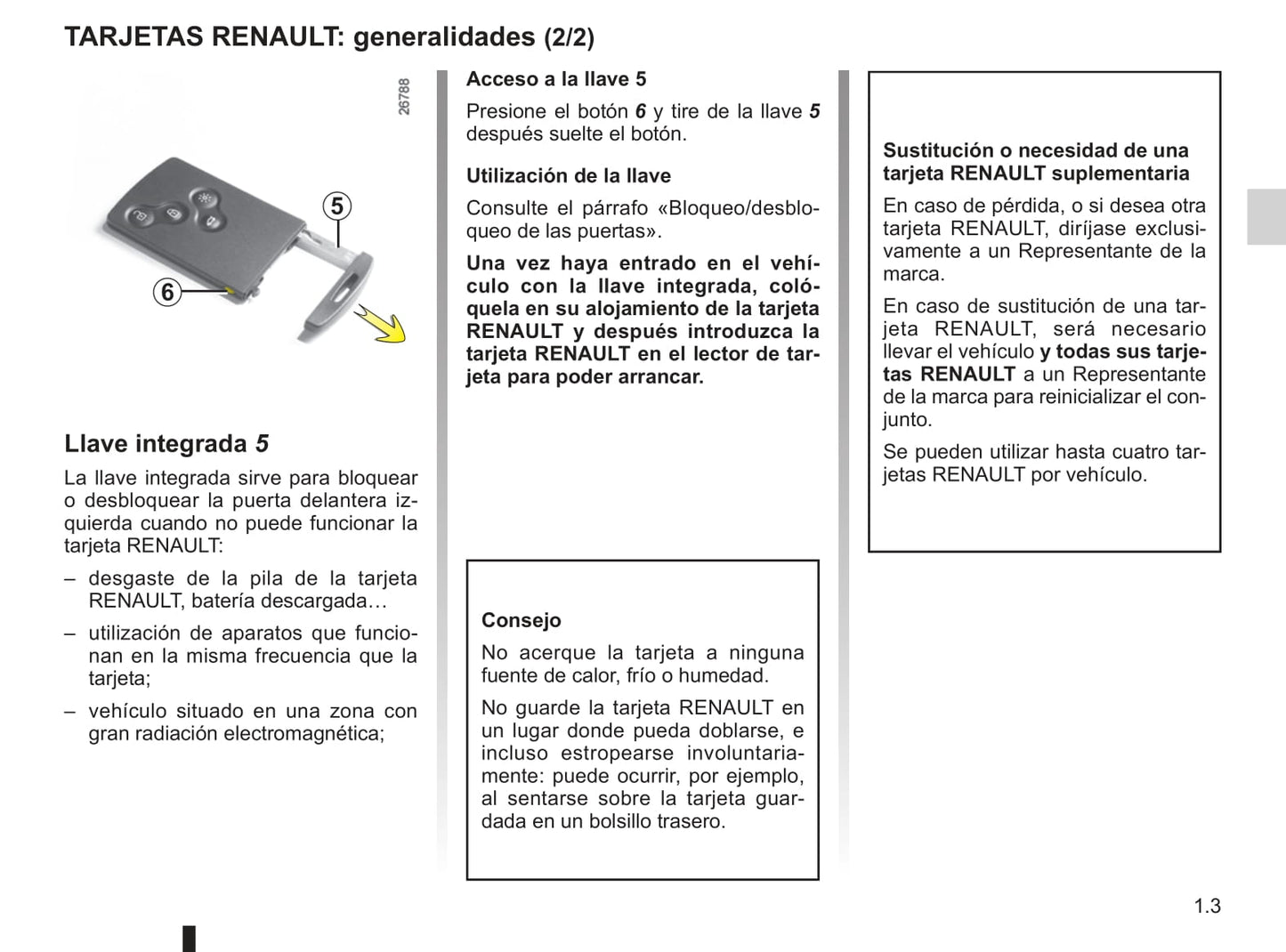 2010-2011 Renault Mégane Owner's Manual | Spanish