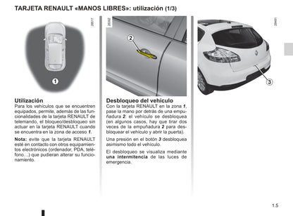 2010-2011 Renault Mégane Owner's Manual | Spanish