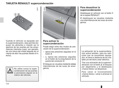 2010-2011 Renault Mégane Owner's Manual | Spanish