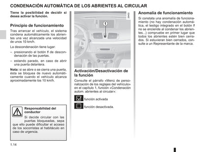 2010-2011 Renault Mégane Owner's Manual | Spanish