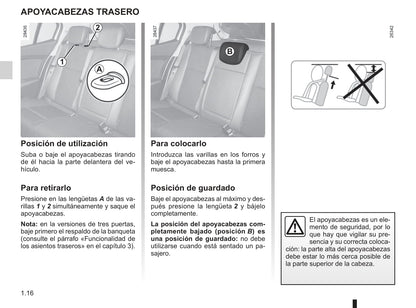 2010-2011 Renault Mégane Owner's Manual | Spanish