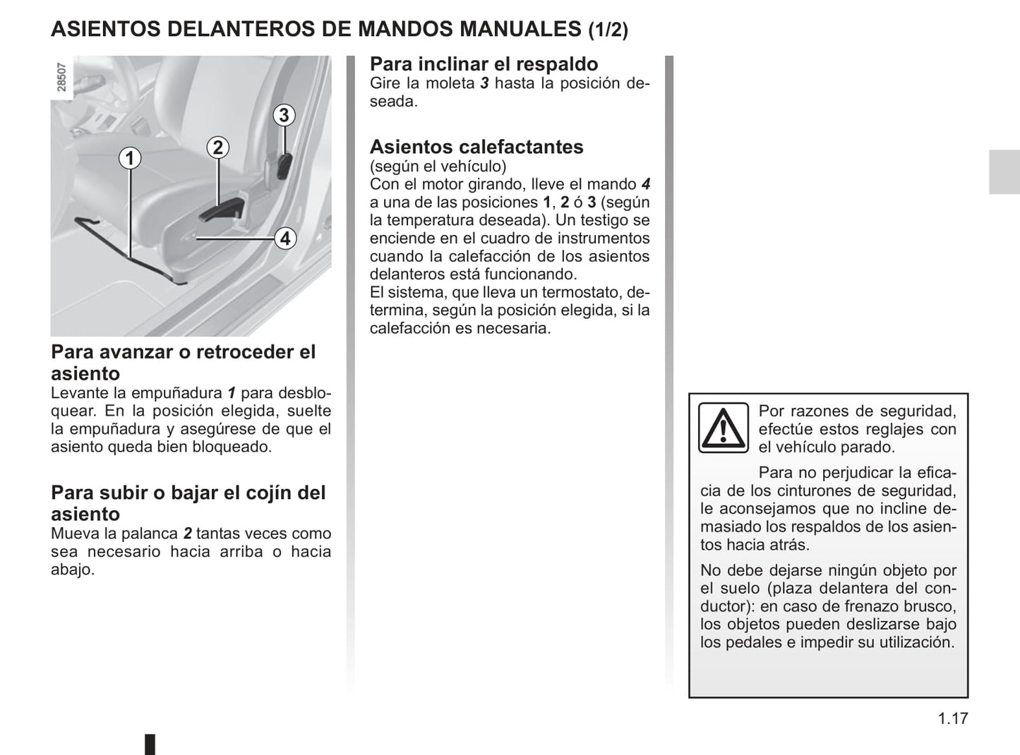 2010-2011 Renault Mégane Owner's Manual | Spanish