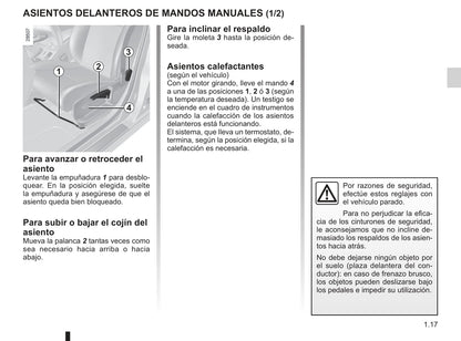 2010-2011 Renault Mégane Owner's Manual | Spanish