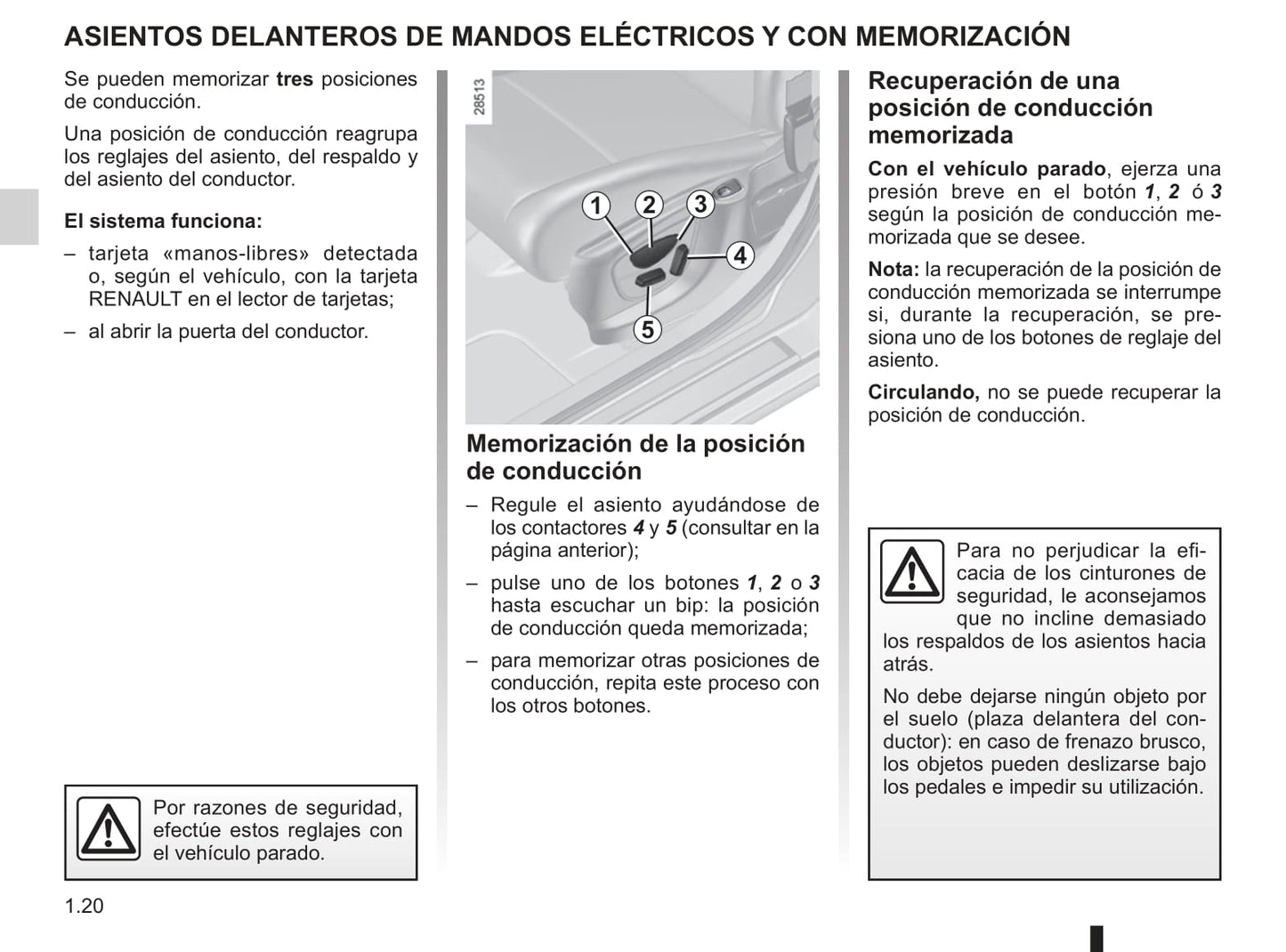 2010-2011 Renault Mégane Owner's Manual | Spanish