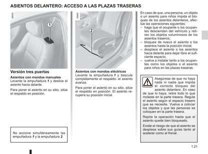 2010-2011 Renault Mégane Owner's Manual | Spanish