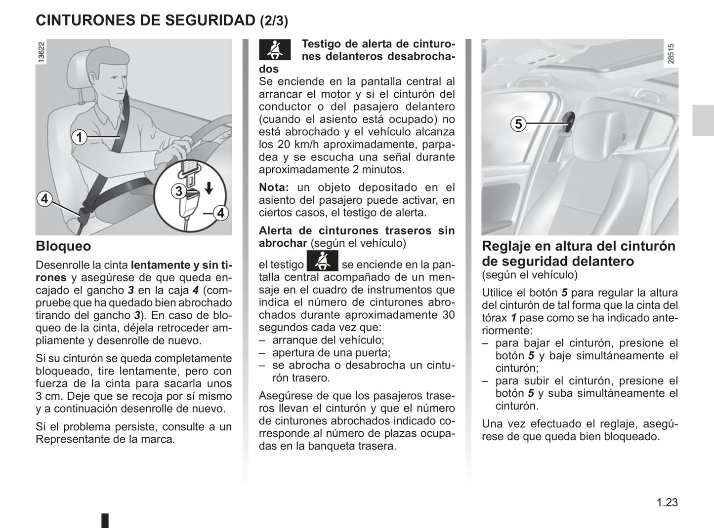 2010-2011 Renault Mégane Owner's Manual | Spanish