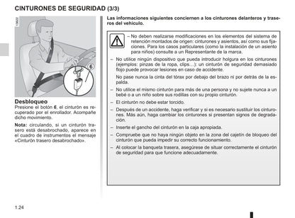 2010-2011 Renault Mégane Owner's Manual | Spanish