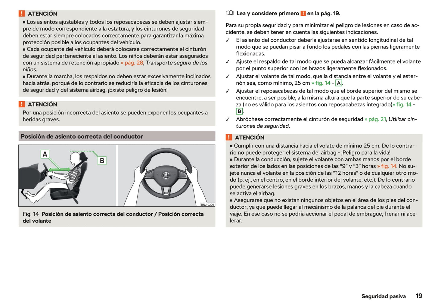 2019-2020 Skoda Fabia Owner's Manual | Spanish