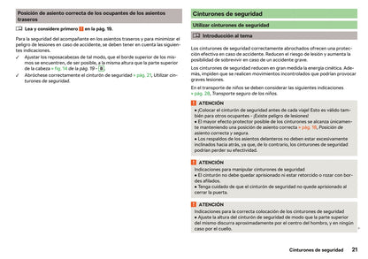 2019-2020 Skoda Fabia Owner's Manual | Spanish