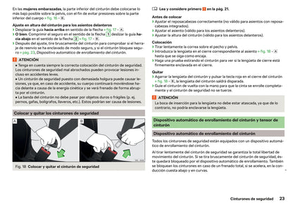 2019-2020 Skoda Fabia Owner's Manual | Spanish