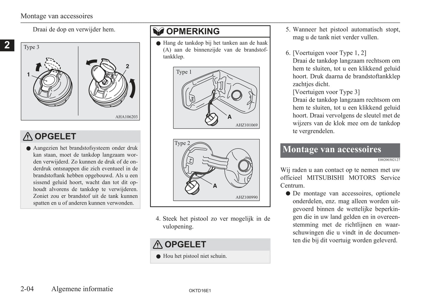 2015-2023 Mitsubishi L200 Owner's Manual | Dutch