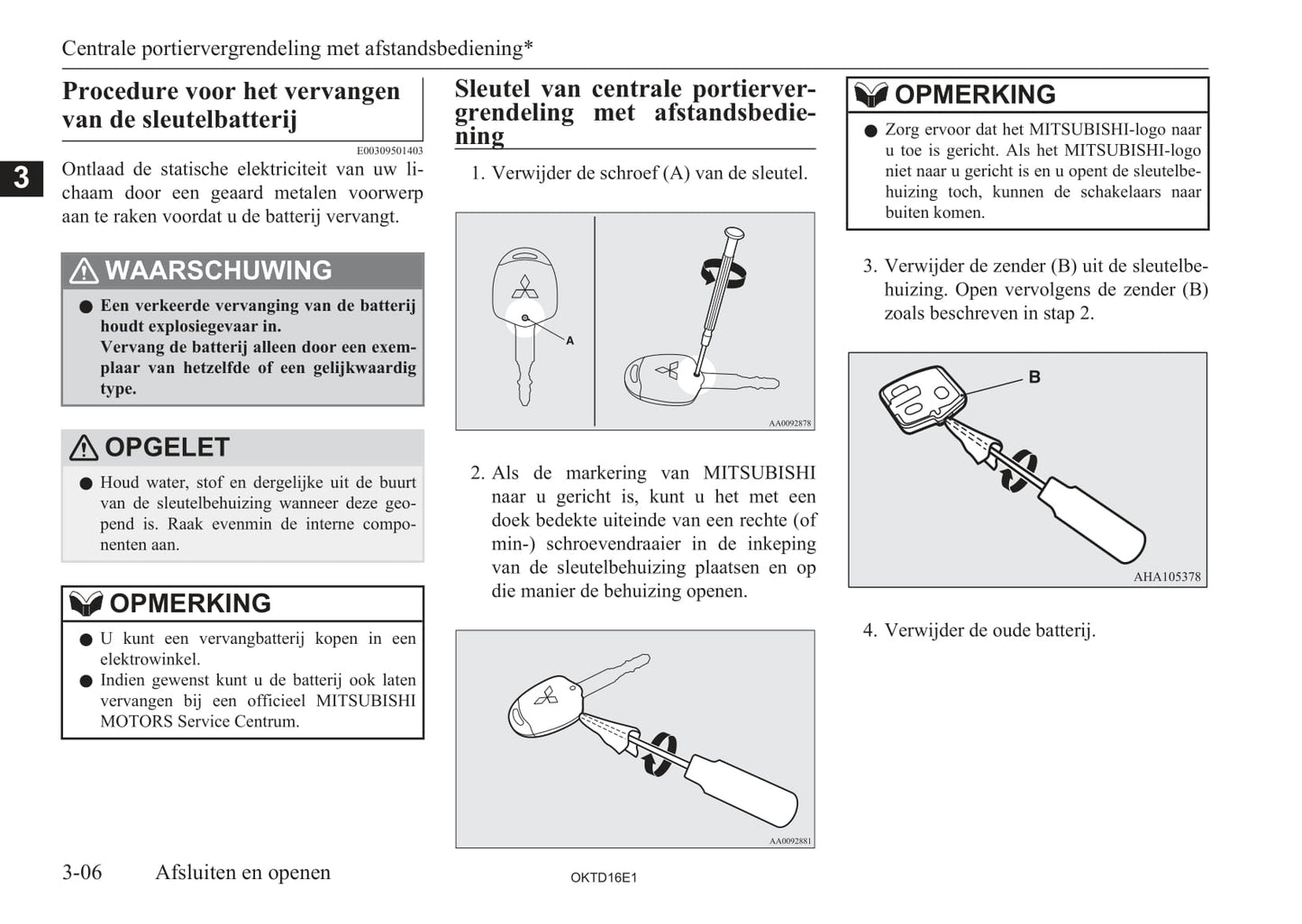 2015-2023 Mitsubishi L200 Owner's Manual | Dutch