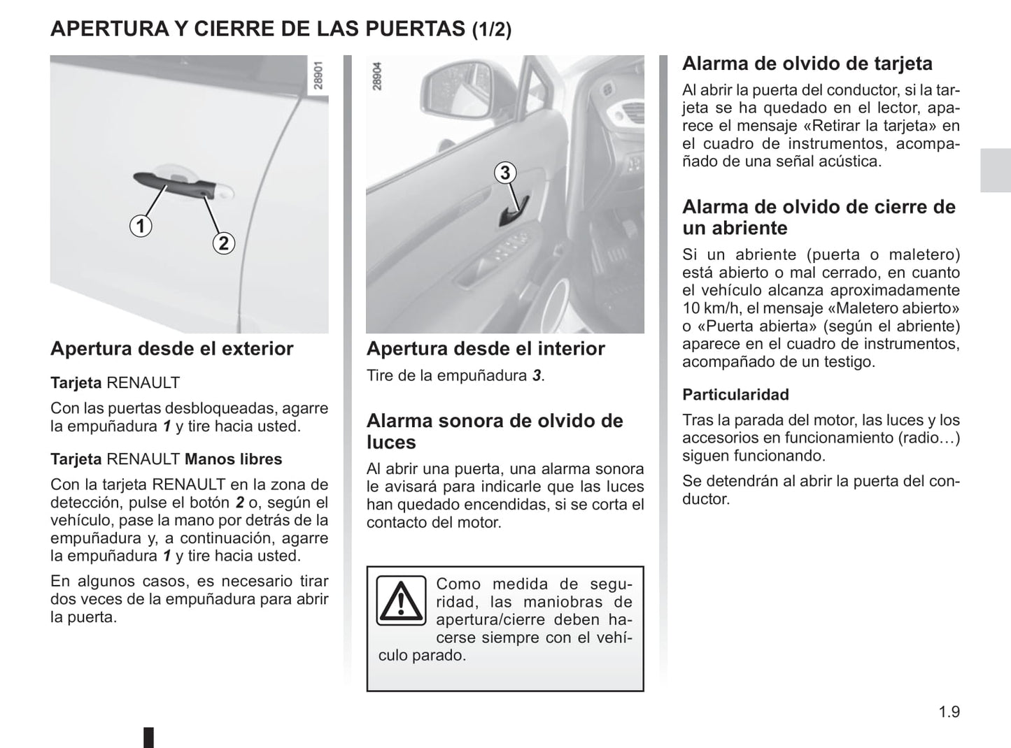 2015-2016 Renault Scénic/Grand Scénic Owner's Manual | Spanish