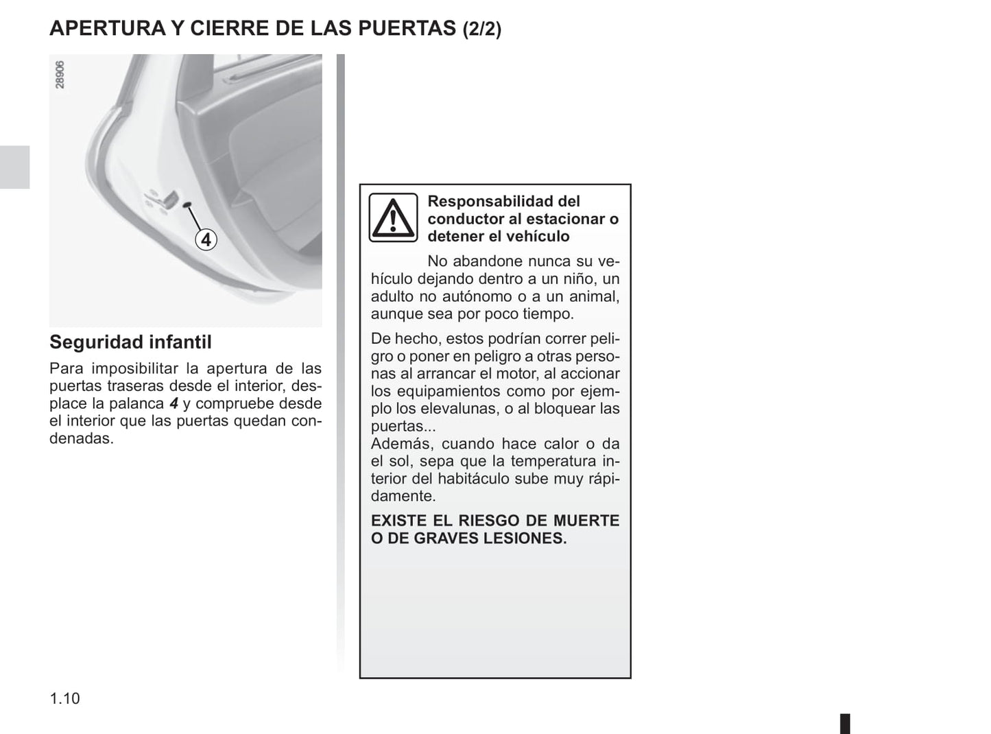 2015-2016 Renault Scénic/Grand Scénic Owner's Manual | Spanish