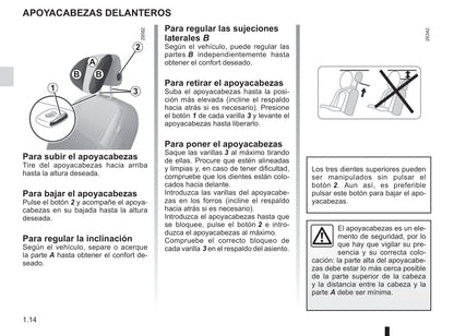 2015-2016 Renault Scénic/Grand Scénic Owner's Manual | Spanish